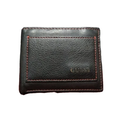 Men's Guess Black Leather Wallet - Image 1 of 4