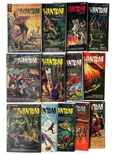 Gold Key THE PHANTOM 1962 números 2,3,4,5,8,9,10,11,12,13,14,16,17 GD+ a FN - Imagen 1 de 15
