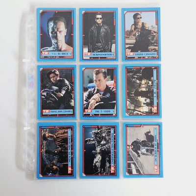 1991 Terminator T2 Trading Cards Topps Complete Base Set 44 Cards Vintage - Image 1 of 4
