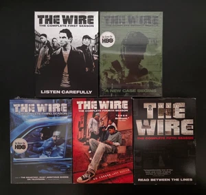The Wire - Complete TV Series 1-5 (DVD Lot) Seasons 2 & 3 NEW - Imagen 1 de 3