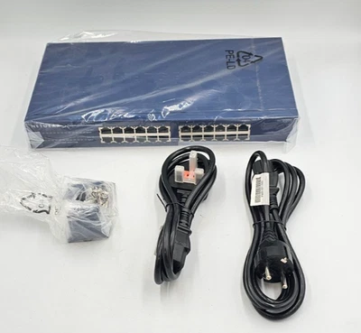 NETGEAR ProSafe JGS524 24-Port Gigabit Switch – Brand New Boxed – UK & EU PSU - Image 1 of 4