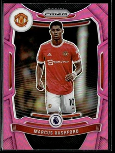 2021-22 Panini Prizm Premier League Marcus Rashford Prizms Pink - Picture 1 of 2