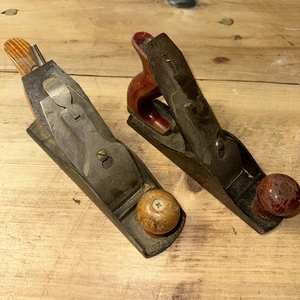 2er Set antike Handhobel 9 Zoll - Bild 1 von 5
