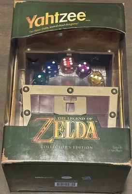 Yahtzee The Legend Of Zelda Collectors Edition NIB Factory Sealed Hasbro Gaming - Image 1 of 4