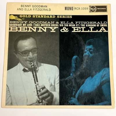 Benny Goodman & Ella Fitzgerald – Benny & Ella - RCA Victor 7" Vinyl 1960 UK Foto 1 de 4