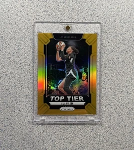 2024 Panini Prizm WNBA #1 A’ja Wilson Top Tier Gold Prizm Refractor /10 MVP RARE - Picture 1 of 2