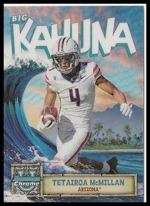2024 Bowman University Chrome #BK-22 Tetairoa McMillan Big Kahuna - Picture 1 of 2