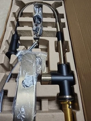 Grifo de cocina en aerosol extraíble Kraus KPF-1690 Britt leer descripción  Foto 1 de 4