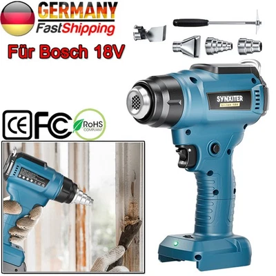 2200 W Für Bosch 18V Kabellose Heißluftgebläse Multifunktionale Heißluftpistole - Bild 1 von 4