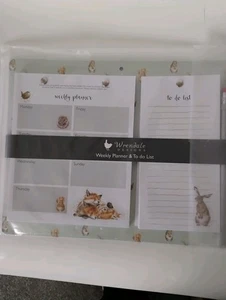 Wrendale Magnetic Planner/Shopping Board Bnib - Picture 1 of 3