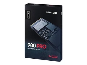 Samsung 980 PRO 1 To M.2 PCIe 4.0 Gen4 NVMe SSD/Solid State Drive MZ-V8P1T0B Neuf - Photo 1/6
