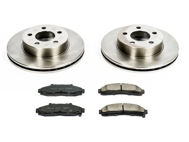 Kit de pastillas de freno delanteras y rotor para Ford Explorer 1995-2001 1996 1997 1998 PT193ST 1995-2001 Foto 1 de 1