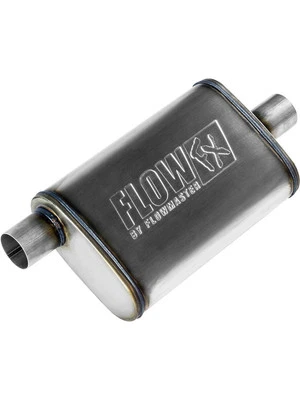 Flowmaster Flowfx Stainless 2.25 Muffler Offset In / Center Out (71225) - Image 1 of 4