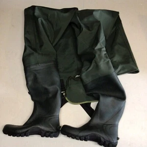 Frogg Toggs Cascades 2-ply Poly/Rubber Bootfoot Chest Wader /Cleated Outsole V42 - Picture 1 of 5
