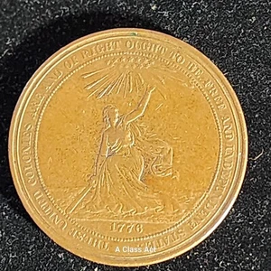 1876 U.S. Centennial Exposition Official Medal Bronze. Our B277 - Picture 1 of 6