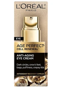 L'Oréal Paris Age Perfect Cell Renewal Anti-Aging Eye Cream Puffiness 0.5 oz - Picture 1 of 10