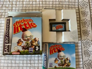 DISNEY´S CHICKEN LITTLE NINTENDO Gameboy Advance GBA CIB Authentic FREE REGION - Picture 1 of 2