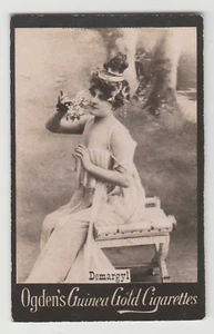 Ogdens Guinea Gold Base M Actors & Actresses List Mh MD90 - Demargyl - Picture 1 of 1