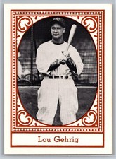 1980 TCMA All Time New York Yankees Set B #3 Lou Gehrig