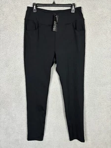 Rammus Womens High Waist Skinny Dress Pants Business Casual Black XL NWT's. - Picture 1 of 8