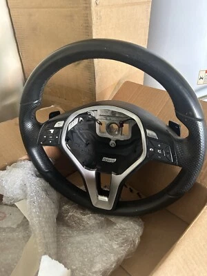 2014 Mercedes Benz Steering Wheel E350 C250 SLK250 - Image 1 of 4