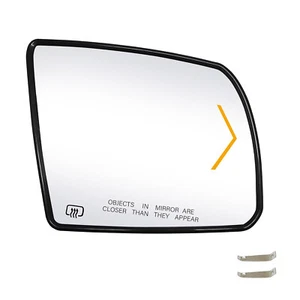 Passenger Side Heated Mirror Glass For Toyota Tundra 2007-2020 Sequoia 2008-2017 - Picture 1 of 7