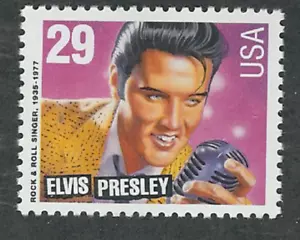 Scott #2724... 29 Cent...Rock & Roll...Rythm & Blues...Elvis Presley...4 Stamps - Picture 1 of 1