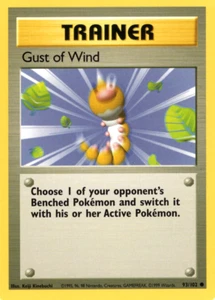 GUST OF WIND 93/102 BASE SET UNLIMITED POKEMON TCG CCG 1999 NM - Picture 1 of 1