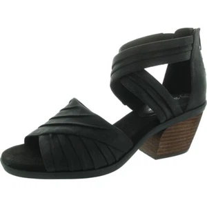 New Bella Vita Natural Quinnell Ankle Strap Sandal Shoes Size 11 N Black NIB - Picture 1 of 3