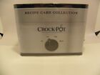 Crock-Pot Recipe Card Collection in Tin Sealed