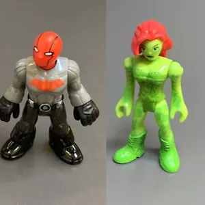 Fisher-Price Imaginext DC Super Friends Hiedra Venenosa y Capucha Roja Figuras Juguetes Regalo - Imagen 1 de 6
