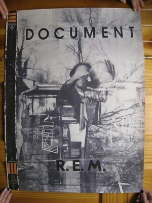 REM Document Poster R E M r.e.m. Promo - Image 1 of 4