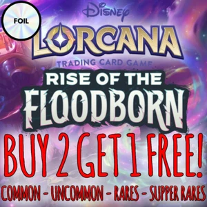 Lorcana: Rise Of The Floodborn - Single cards - FOIL - Picture 1 of 90