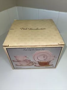 Teeservice Indiana Glas Madrid Rosa Erinnerung 8 tlg. (OVP) # 4854 - RAR - Bild 1 von 9