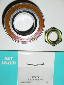 Lada Samara kit de roulement de roue avant ISO'R FW71 - Imagen 1 de 1