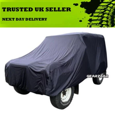 HEAVY DUTY FULLY WATERPROOF CAR COVER FOR LAND ROVER SERIES 1-3 DEFENDER 90 SWB - Image 1 of 4