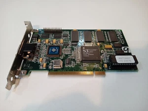Number Nine 9FX Motion 771 4MB PCI Graphics card - S3 Vision 968 - PC00BPZ0-3 - Picture 1 of 3