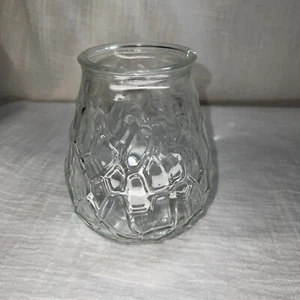 Klarglas Vase/Kerzenhalter  - Bild 1 von 6
