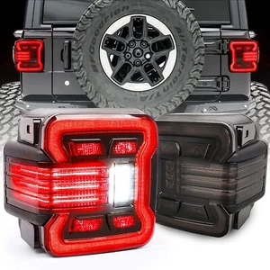Par de luces traseras secuenciales LED para Jeep Wrangler JL JLU 2018-2022 - Imagen 1 de 18