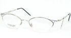 Vintage Meyer Optic 368 Silver Blue Eyeglasses Glasses Frame Crystals 50-18-135