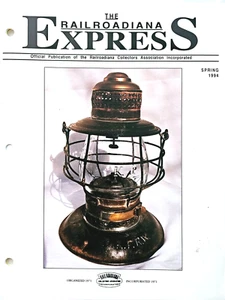 RAILRODIANA EXPRESS Frühjahr 1994 Offizieller Sammlerverband 32 Stück Magazin - Bild 1 von 4