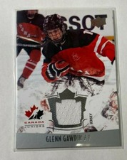 2015 Upper Deck Team Canada Juniors Glenn Gawdin - Jersey WHITE