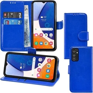 Flip Leather Phone Case for Samsung A73 5G with Card Slots Magnetic Wallet Cover - Picture 1 of 2