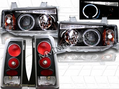 04-06 FAROS PROYECTOR SCION XB HALO NEGRO + FAROS JDM BLK Foto 1 de 4