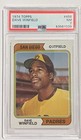 1974 TOPPS DAVE WINFIELD ROOKIE RC BASEBALL CARD #456 PSA 7