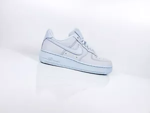 NIKE AIR FORCE 1 ´07 PREMIUM WMNS -Blue Tint- Low Sneaker grau/baby-blau Gr.39 - Bild 1 von 4