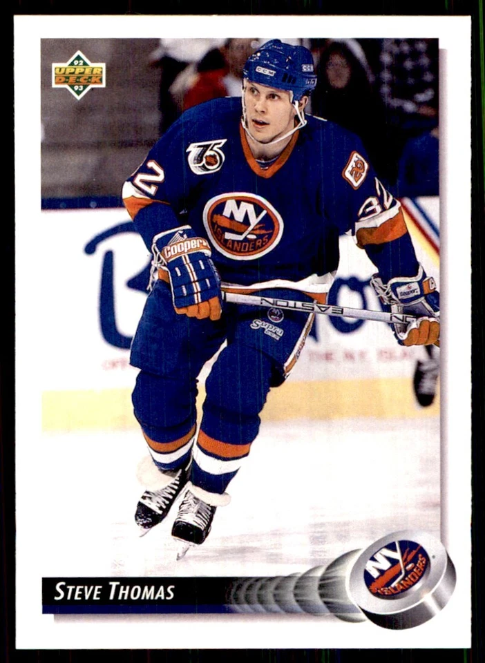 1992-93 Upper Deck Steve Thomas New York Islanders #171 - Image 1 of 2