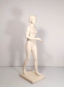 RARE Rosenthal Kunstabteilung Selb Ottmar Obermaier Walking Girl Statue Figure - Picture 1 of 11