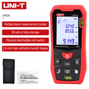 Uni-T Digital Laser Long distance Meter Rangefinder Diastimeter Range finder - Picture 1 of 28