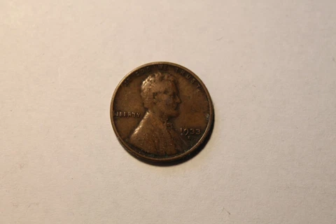 1933 D Lincoln Wheat Cent US Penny 1C $.01 1 Cent 1933D #2 Cover